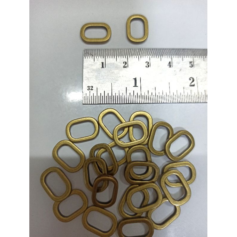 (แพ็ค6ชิ้น)ตัวเหลี่ยมรูปไขตัวเหลี่ยมคล้องสาย