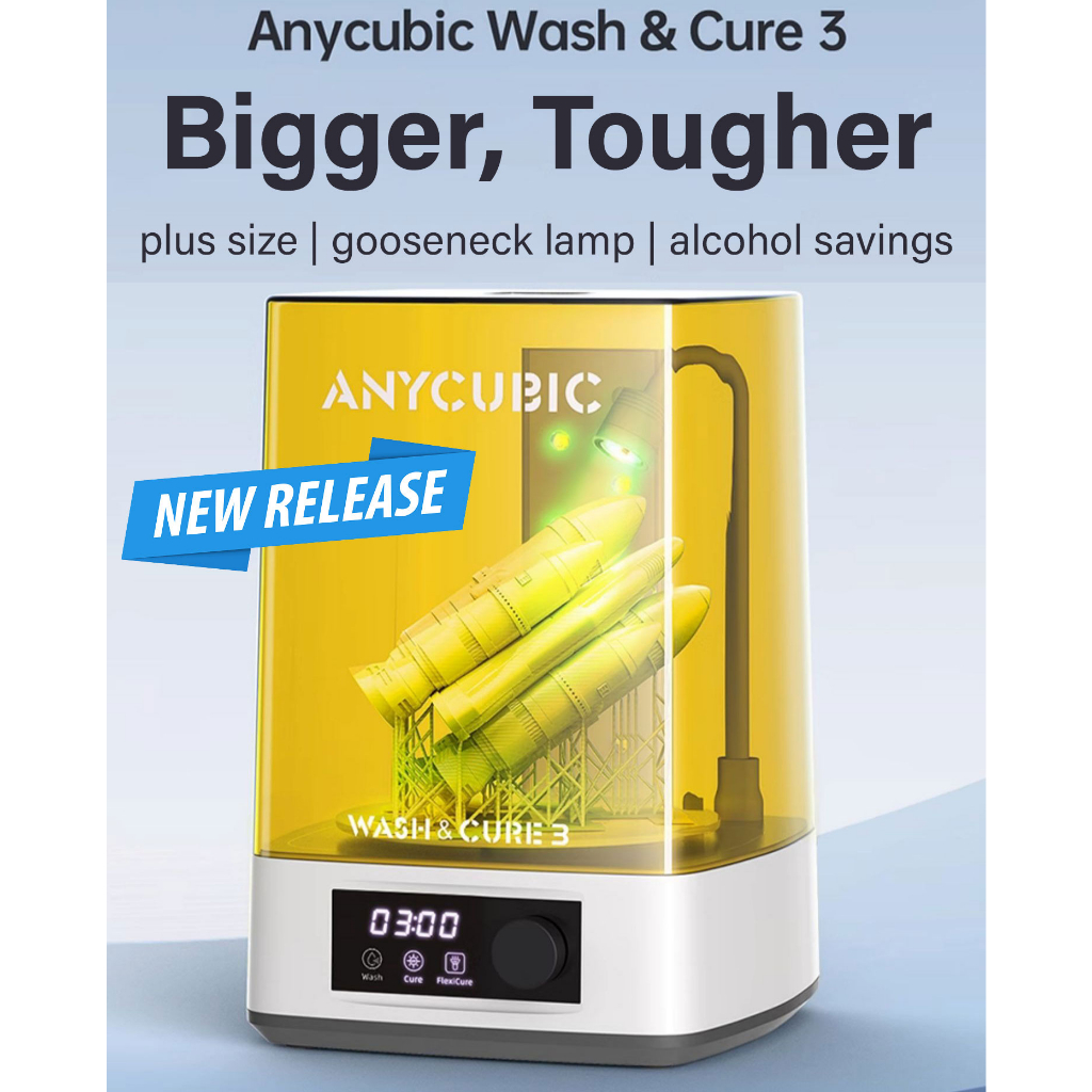New! Anycubic Wash & Cure 3.0 – โปรปัง