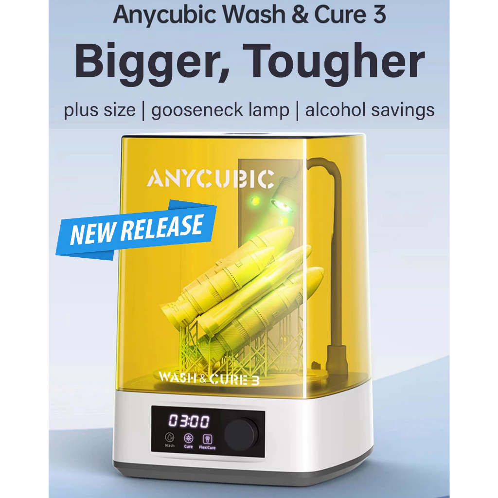 New! Anycubic Wash & Cure 3.0