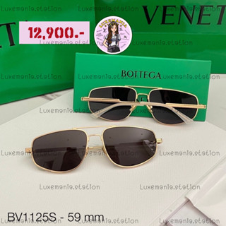 👜: New!! Bottega Sunglasses BV1125S 59mm.‼️ก่อนกดสั่งรบกวนทักมาเช็คสต๊อคก่อนนะคะ‼️