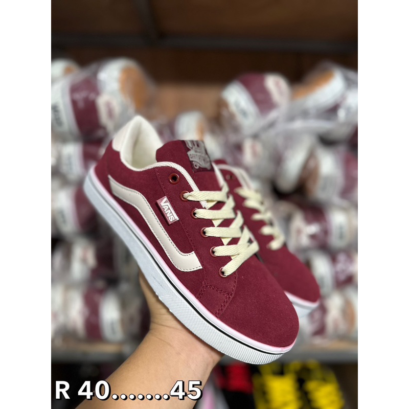 สินค้าพร้อมส่ง แวนส์ ไซส์ 39-45 (+1ไซส์จากไซส์ปกติ) รองเท้าแฟชั่นผู้หญิงและผู้ ชาย🎉
