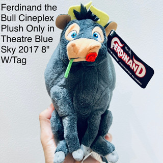 #ตุ๊กตา #วัวกระทิง #เฟอร์ดินานด์ #ลิขสิทธิ์แท้ Ferdinand the Bull Cineplex Plush Only in Theatre Blue Sky 2017 ขนาด8"