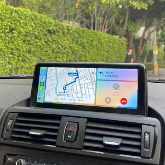 Carplay BMW แถมฟรี กล้องถอยหลัง BMW F20