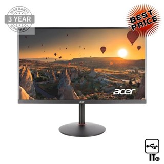 Monitor 31.5 ACER XV320QULMBMIIPHX (IPS, HDMI, DP, SPK) FREESYNC 2K 165Hz ประกัน 3Y จอคอม จอมอนิเตอร์