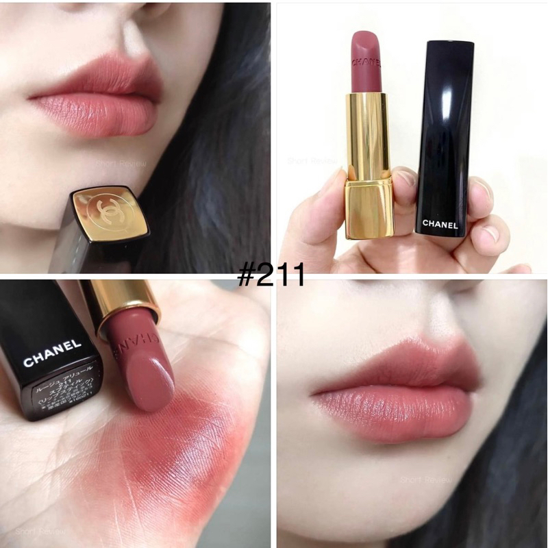 แท้ chanel rouge allure luminous intense รุ่นใหม่ล่าสุด สีชัดเนื้อบางเบา
