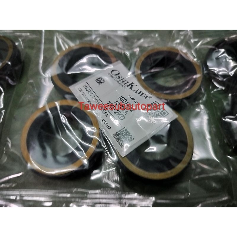 ซีลเบ้าหัวฉีดตัวบน VIGO,FORTUNER,TIGER D4D 1KD-2KD IS01162 กันฝุ่นหัวฉีด ตัวบน ตัวบาง