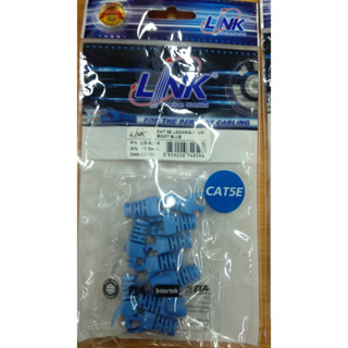 หัวแลน LINK US-6514 (10/Pack) Plug Boots CAT5E LINK (US-6514) ของแท้