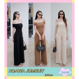 Intuon  จั้มสูทขายาว  ❤️ Roawa jumsuit ❤️