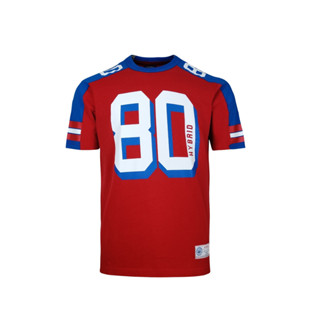 Hybrid T-Shirt Men ไฮบริดเสื้อยืดชายแขนสั้น สีแดง-น้ำเงิน(Red-Blue)MTS-1367-RD.BU