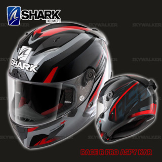 หมวกกันน็อค SHARK รุ่น RACE R PRO ASPY KAR (GLOSSY)