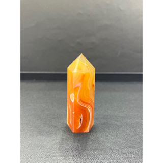 Druzy Carnelian Agate Tower Point