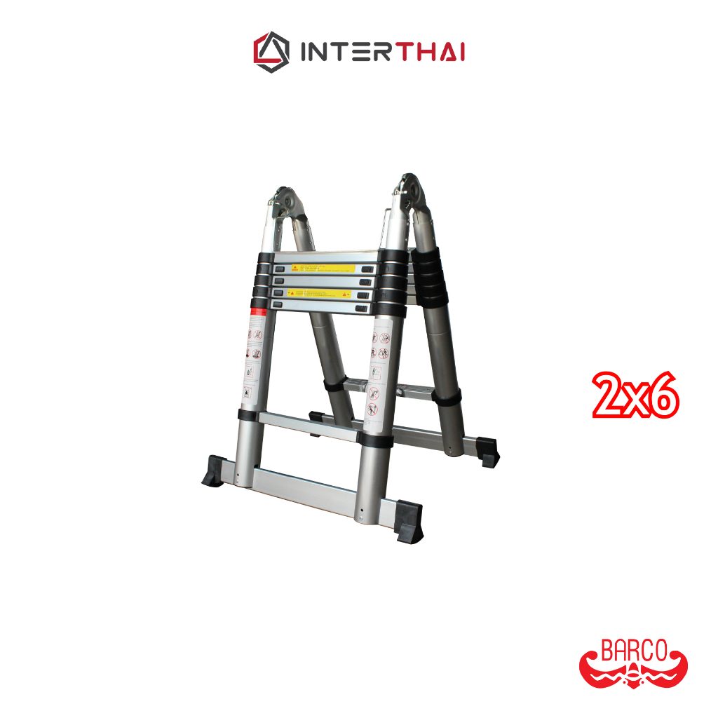 BARCO บันไดยืดหดอเนกประสงค์ รุ่น 2x6 3.80 เมตร