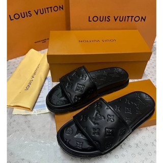 รองเท้าแตะ   Lo uis Vuitton  งานออริเทียบแท้สวยมาก size 38-45 boxset* พร้อมส่ง