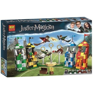 HARRY PORTER LEGO BELA เลโก้จีน BELA 11004 Harry Potter ชุด Quidditch Match