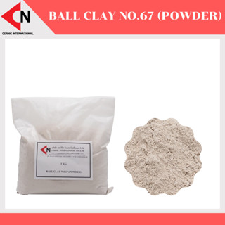 Ball Clay NO.67 (POWDER) ดินบอลเคลย์แบบผง 1 กิโลกรัม