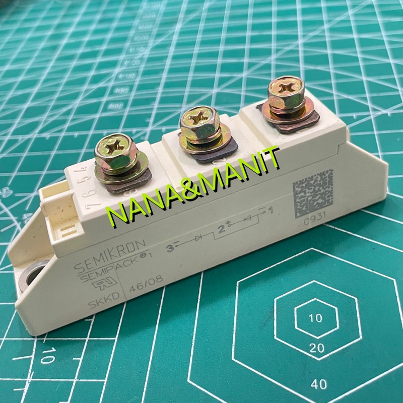 SKKD46/08 DIODE MODULE พร้อมส่งในไทย🇹🇭