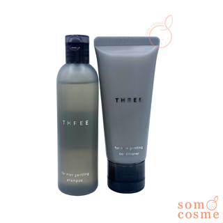 THREE for men gentling Shampoo 50ml.+Conditioner 40g. SET