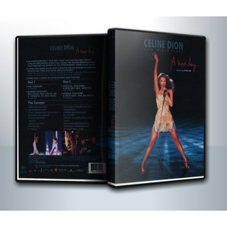 [ DVD ConCert มีปก+สกรีนแผ่น ] Celine Dion Live in Las Vegas A Now Day ( 1 DVD )