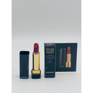 Chanel Rouge Allure Velvet ขนาด 1 กรัม แท่งจิ๋ว สี 58 Rouge Vie ผลิต 10/65