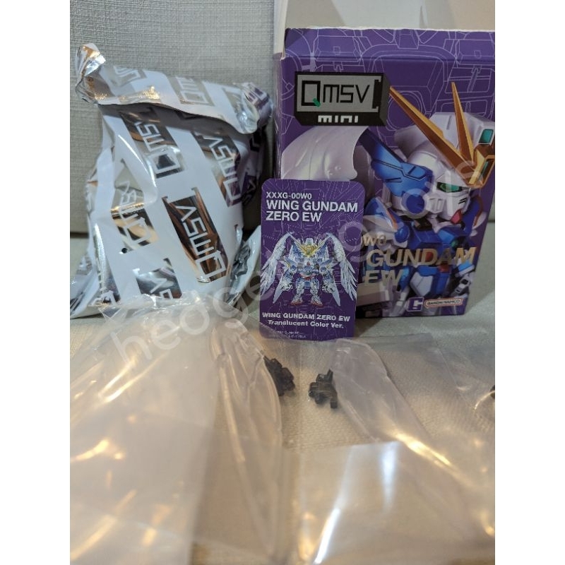 QMSV Mini Wing Gundam Zero EW Translucent color ver. (secret) ของใหม่ พร้อมส่ง