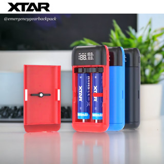 XTAR PB2SL Portable Battery Charger &amp; Power Bank QC3.0 &amp; PD3.0 (รองรับ 21700 Protected)