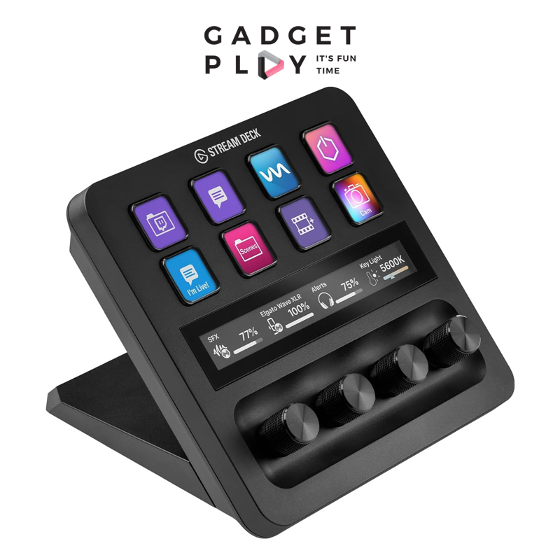 [กรุงเทพฯ ด่วน 1 ชั่วโมง] Elgato Stream Deck - Live Content Creation Controller with 15 Customizable LCD Keys,