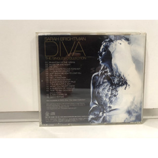 1 CD MUSIC  ซีดีเพลงสากล      SARAH BRIGHTMAN DIVA: THE SINGLES COLLECTION    (C18C156)