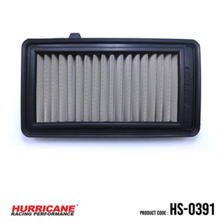 HURRICANE กรองอากาศสแตนเลส , ผ้าแดง Honda ( Civic FC Turbo ) HS-0391