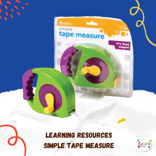 ตลับเมตร 4 ฟุต สำหรับเด็ก Learning Resources Simple Tape Measure 🇺🇸💯