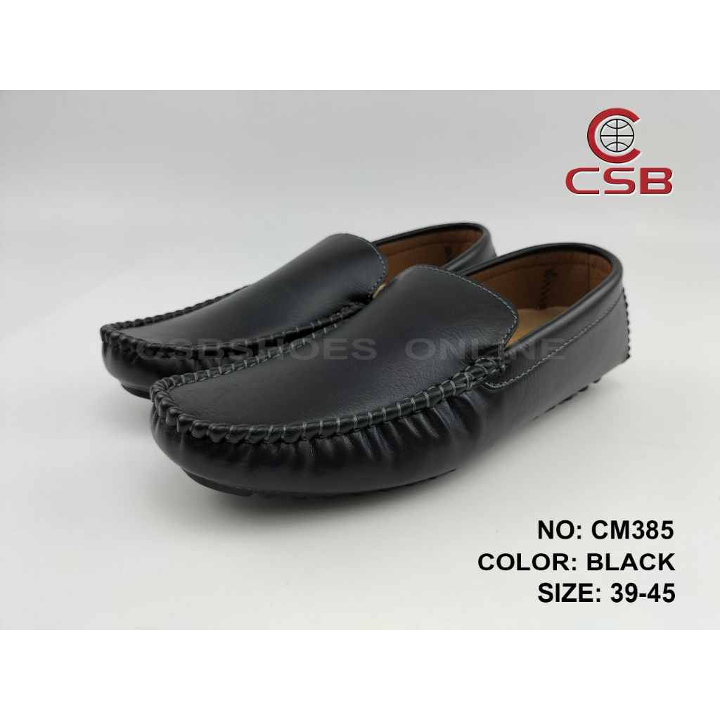 CSB รองเท้าลำลองผู้ชาย CM385 รองเท้าทำงานพื้นแบนทรงวินเทจ พร้อมส่ง