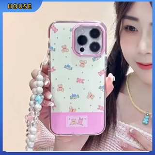 💲คูปองเคลม💲เคสไอโ case for iphone 11 12 ตุ๊กตาเกม พร้อมโซ่ เคส 14 13 12 11 pro max ซิลิโคนเหลว ป้องกันการตก