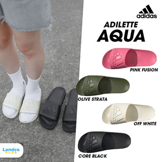 Adidas Collection อาดิดาส รองเท้าแตะ รองเท้าแฟชั่น Adilette Aqua IF7370 / IF7371 / IF7372 / IF7373 (800)