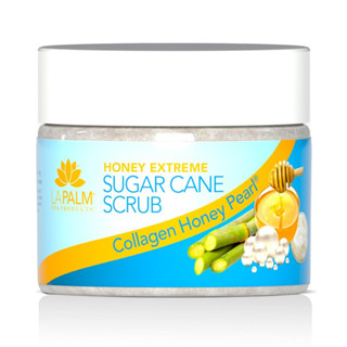 LA PALM HONEY EXTREME SUGAR CANE SCRUB HONEY PEARL  340 g ของแท้!! / SCRUB สครับผิวกาย