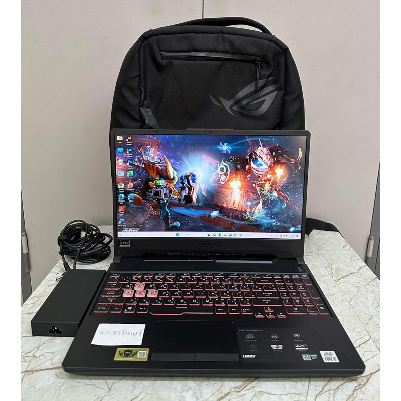 โน๊ตบุ๊ค Asus TUF Gaming F15 FX506LH-HN002T /i5Gen10/ GTX 1650