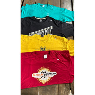 เสื้อยืดแขนสั้น Oversize สีสด