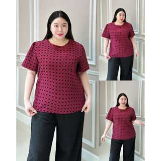 🔥Plussize🔥เสื้อคนอ้วน🔥S รอบอก 48      M รอบอก 52      L รอบอก 56