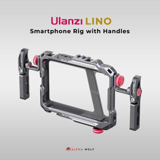 Ulanzi Lino Metal Smartphone Rig with Dual Handle ที่จับโทรศัพท์ ที่จับมือถือ เคสมือถือ ลดการสั่น รองรับสมาร์ทโฟนทุกรุ่น