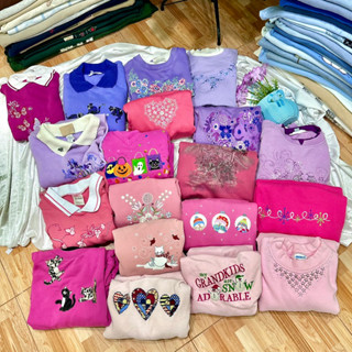 เสื้อสเวตเตอร์ ลายน่ารักๆ เป็นงานแบรนด์แท้ เกรดA