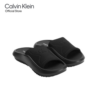 CALVIN KLEIN รองเท้าแตะผู้หญิง รุ่น YW00978 BDS - สีดำ