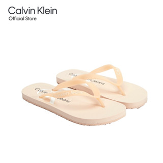 CALVIN KLEIN รองเท้าแตะผู้หญิง รุ่น YW01246 0JW - สีพีช