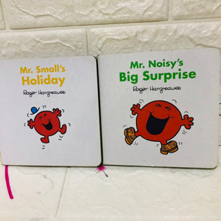 MR.MEN Mr. Noisy ‘s Big  Surprise ,Holiday (board book )-ba3