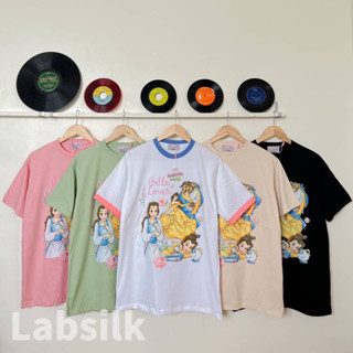 ◕◡◕ LAB SILK ◕◡◕ เสื้อยืด Oversize สกรีนลาย BELLE LOVER 💞 สวยๆ งี้ก็ว้าวุ่นเลยย~