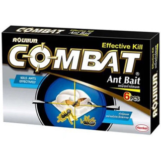 เหยื่อกำจัดมด COMBAT 1.5 กรัม แพ็ก 6 ชิ้น