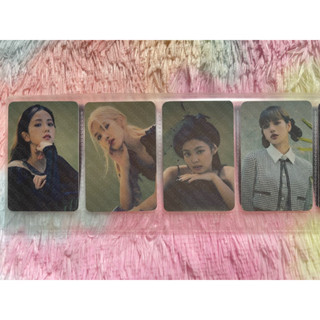 Blackpink 2020 welcoming collection POB interpark photocard set jisoo rosé jennie lisa