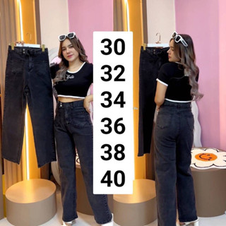 ✅✅พร้อมส่ง❤️❤️ยีนทรงกระบอก กระเป๋าจิ๋ว Plussize