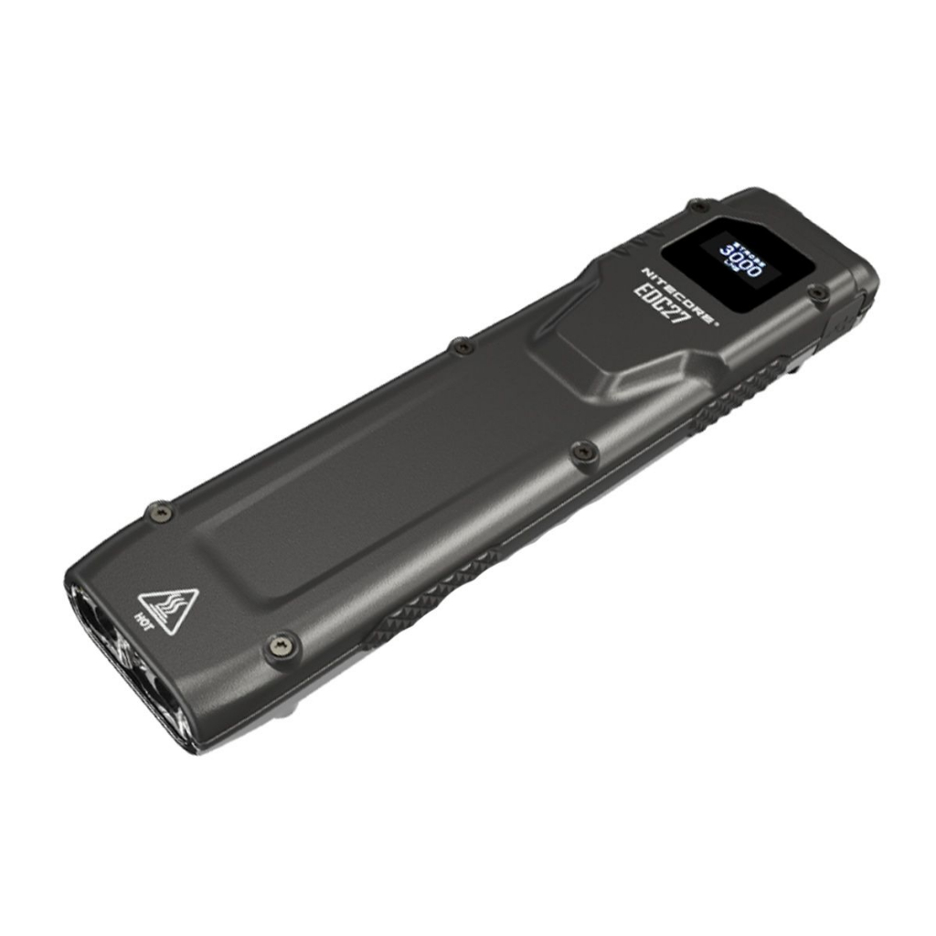 Nitecore EDC27 USB-C ไฟฉาย LED แบบชาร์จไฟได้ - 3000 Lumens - 2 x Luminus SST-40 - ใช้ชุดแบตเตอรี่ลิเธียมไอออน 3.7V 1700m