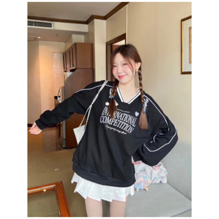 สเวตเตอร์⭐️ Cintage♡ CT1881 Athletic girls collection981 🧸 #sweater มือ1 new in pack