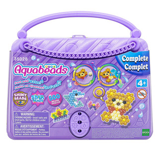 Aquabeads ลูกปัดสเปรย์น้ำ ชุดกระเป๋าพกพาของนักออกแบบ / Aquabeads Decorators Carry Case (ES Sries) (ชุดพร้อมเล่น)