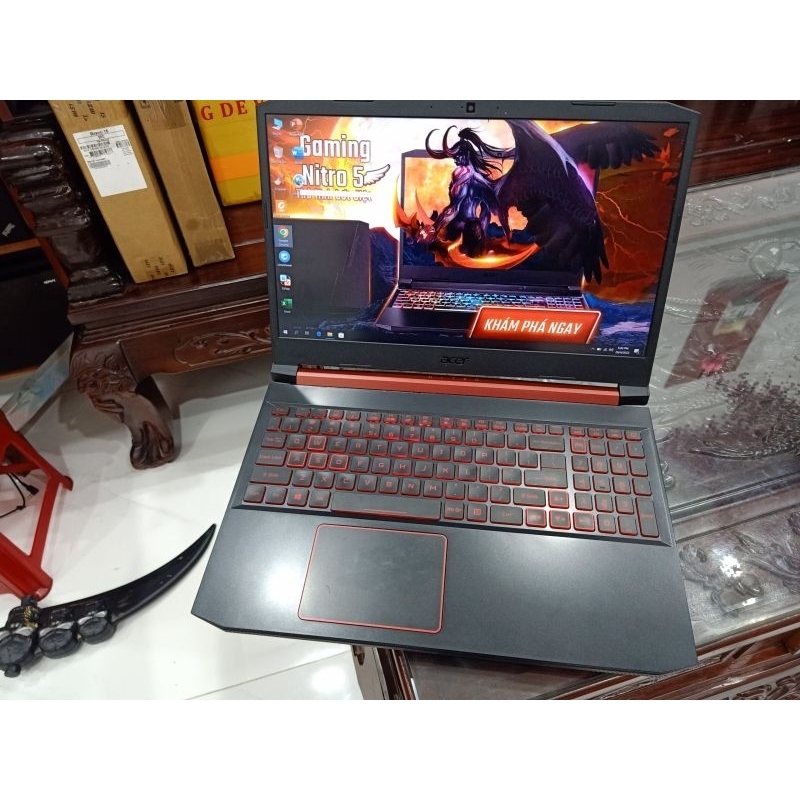 โน๊ตบุ้ค​เกมมิ่ง RAM16 RYZEN7​ GTX1650​ notebook gaming Acer nitro 5