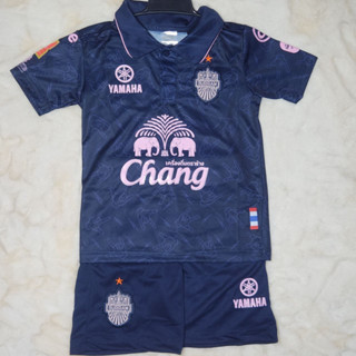 ชุดบอลเด็ก บุรีรัมย์คอปก 2023-2024 ชุดฟุตบอลทีม Buriramใหม่ล่าสุดครบชุดเสื้อพร้อมกางเกง